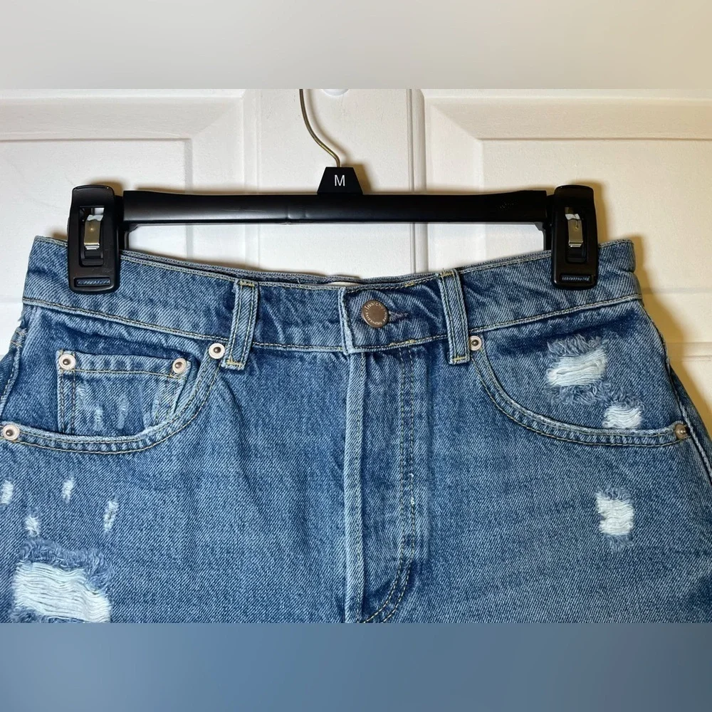 Triarchy Woman’s Denim Shorts Size 22 Waist Distressed Cut Offs NEW Hot Pants